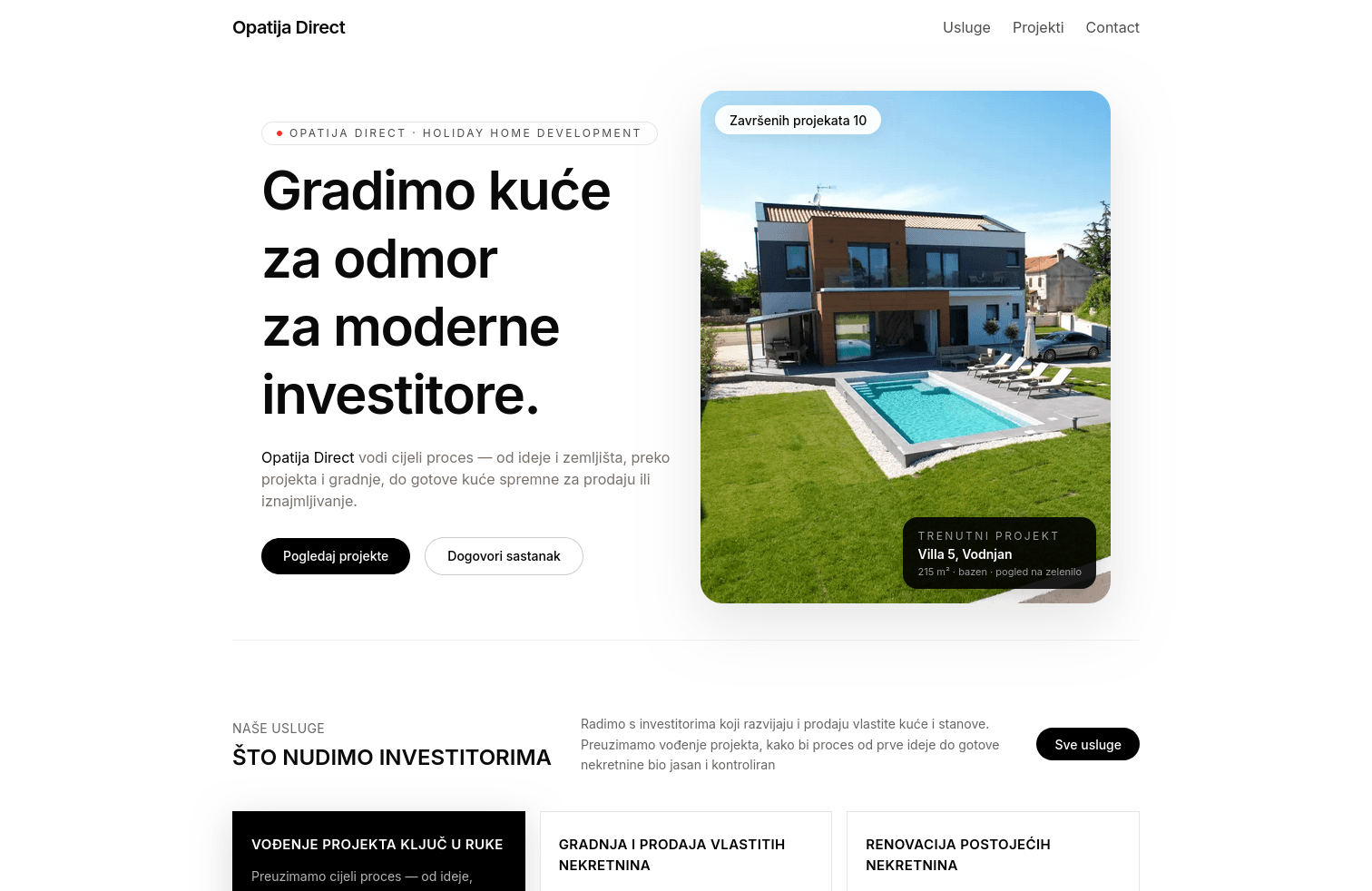 Opatija Direct desktop